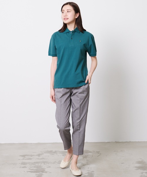 Arnold Palmer（アーノルドパーマー）の「APクラシック シェア ポロシャツ（ポロシャツ・レディース・ホワイト/ブラック/ネイビー/グリーン・LL/S/M/L/XS）」の8枚目の写真