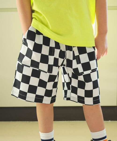 DRC branshes（ディーアールシーブランシェス）の「【WEB限定/DRC】カラバリハーフパンツ（その他パンツ・キッズ・ブラック/フューシャピンク/カーキオリーブ/その他5/その他4/その他3/その他2/その他1/ブルー/サックスブルー/ネイビー/ベージュ・100/110/120/130/140/150/90）」の8枚目の写真