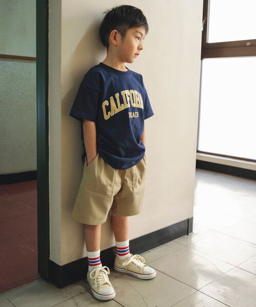 DRC branshes（ディーアールシーブランシェス）の「【WEB限定/DRC】カラバリハーフパンツ（その他パンツ・キッズ・ブラック/フューシャピンク/カーキオリーブ/その他5/その他4/その他3/その他2/その他1/ブルー/サックスブルー/ネイビー/ベージュ・100/110/120/130/140/150/90）」の15枚目の写真