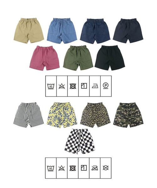 DRC branshes（ディーアールシーブランシェス）の「【WEB限定/DRC】カラバリハーフパンツ（その他パンツ・キッズ・ブラック/フューシャピンク/カーキオリーブ/その他5/その他4/その他3/その他2/その他1/ブルー/サックスブルー/ネイビー/ベージュ・100/110/120/130/140/150/90）」の22枚目の写真