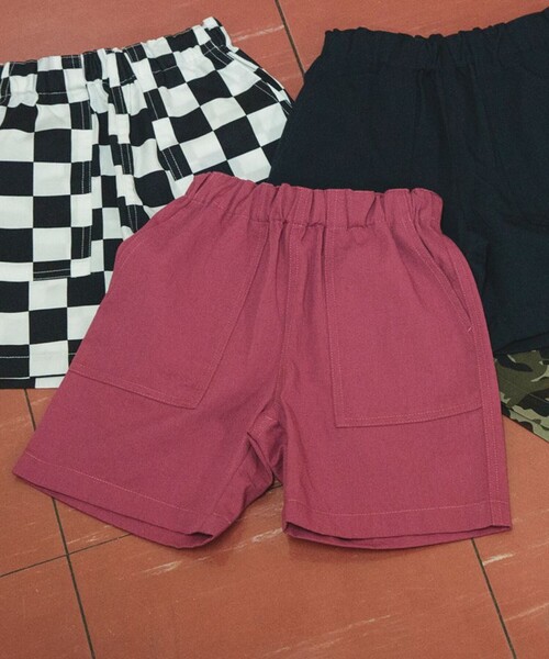 DRC branshes（ディーアールシーブランシェス）の「【WEB限定/DRC】カラバリハーフパンツ（その他パンツ・キッズ・ブラック/フューシャピンク/カーキオリーブ/その他5/その他4/その他3/その他2/その他1/ブルー/サックスブルー/ネイビー/ベージュ・100/110/120/130/140/150/90）」の13枚目の写真