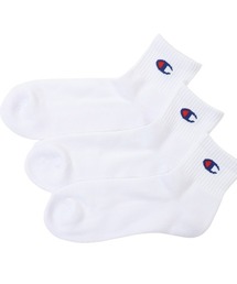 Champion | Champion/チャンピオン ソックス 3足組 クォーターレングスソックス ハーフパイル CMSCY201(ソックス/靴下)