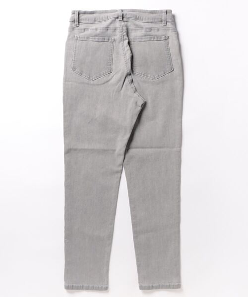 RANAN（ラナン）の「きれい見えストレッチスキニーデニム（デニムパンツ・レディース・グレー/ブラック/ベージュ・61/64/67/70/73）」の4枚目の写真