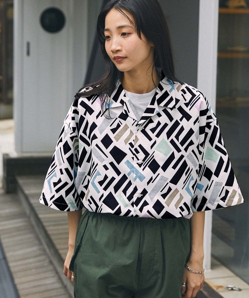 セール】【retock's】総柄アソート オーバーサイズオープン