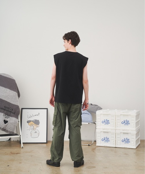 no-sleeve tee / ノースリーブtシャツ（Tシャツ/カットソー