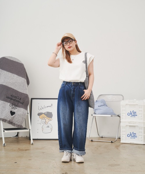 no-sleeve tee / ノースリーブtシャツ（Tシャツ/カットソー
