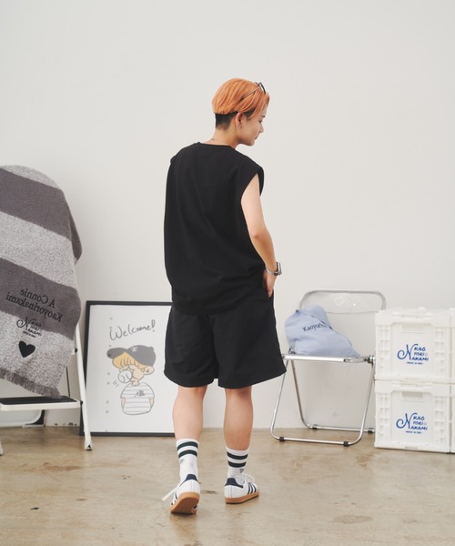 no-sleeve tee / ノースリーブtシャツ（Tシャツ/カットソー