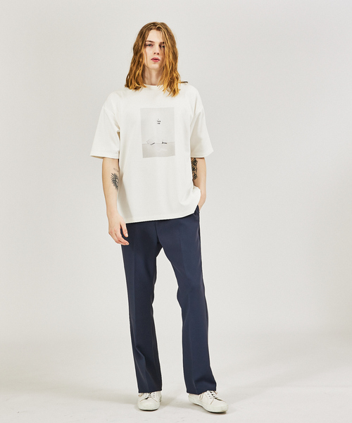 AH ABAHOUSE(エーエイチアバハウス)の「【AH ABAHOUSE】ポンチ フォトプリントTシャツ(Tシャツ/カットソー・メンズ・ホワイト系その他2/ホワイト系その他/ホワイト系その他3・46/48)」の17枚目の写真