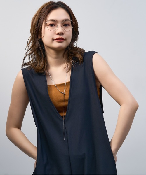 Zoff（ゾフ）の「【きりまるさんコラボ】#02 メタルフレーム｜ボストン型 メガネ｜Zoff｜Kirimaru（メガネ・レディース・ベージュ/ブラック/ブラウン・FREE）」の11枚目の写真