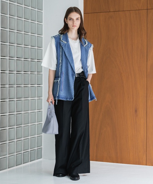 selle glant（セレグランテ）の「HALF MOON ONEHAND BAG/ハーフムーンワンハンドバッグ（ハンドバッグ・メンズ・ライトブルー/グリーン/マスタード/ブラック/ブラウン/シルバー/キャメル/ダークブラウン/ブラック系2/カーキ・ONESIZE）」の18枚目の写真