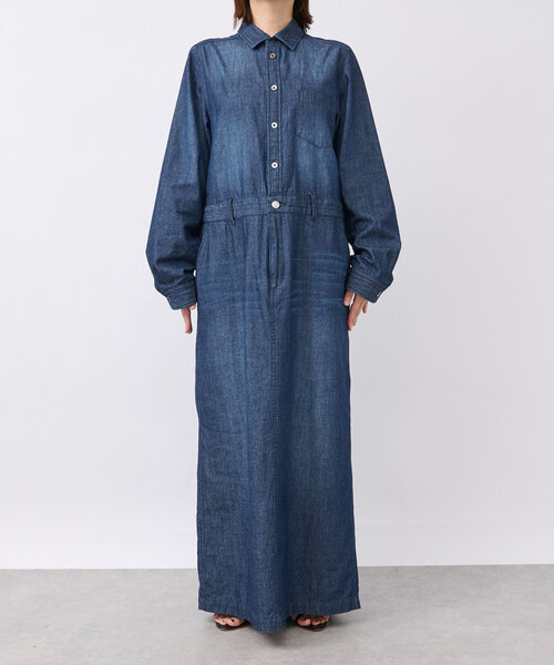 セール】【MONN×Yoshiiiiii】デニムシャツワンピース（シャツ