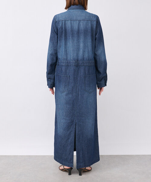 セール】【MONN×Yoshiiiiii】デニムシャツワンピース（シャツ