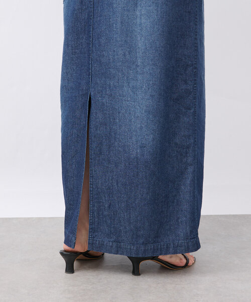 MONN×Yoshiiiiii】デニムシャツワンピース（シャツワンピース）｜RIVE