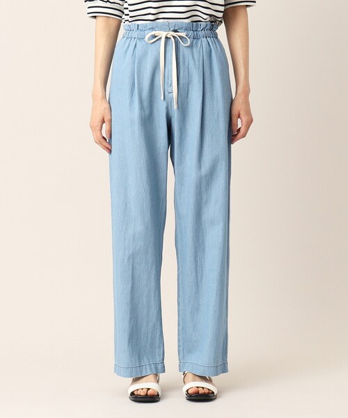 Dessin（デッサン）の「【洗える】リラックスデニムパンツ（XS～L）（デニムパンツ・レディース・ブルー/ネイビー/ライトブルー・00/01/02/03）」の13枚目の写真