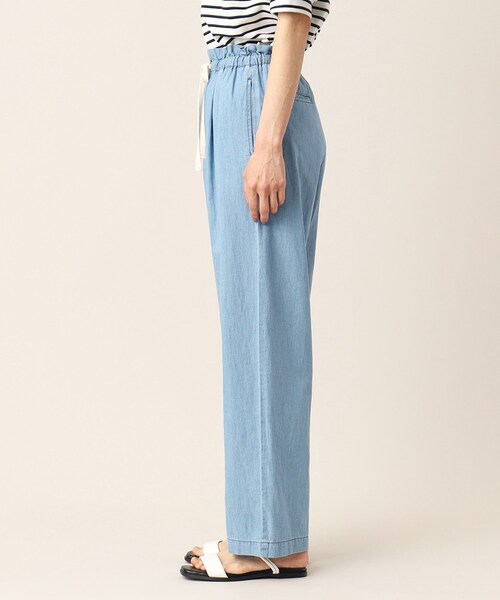 Dessin（デッサン）の「【洗える】リラックスデニムパンツ（XS～L）（デニムパンツ・レディース・ブルー/ネイビー/ライトブルー・00/01/02/03）」の14枚目の写真