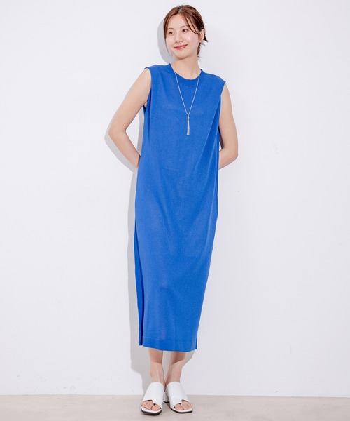 Jayro(ジャイロ)の「ニットワンピース(ワンピース・レディース・ブルー/ベージュ/ネイビー/ホワイト系その他・M)」の17枚目の写真
