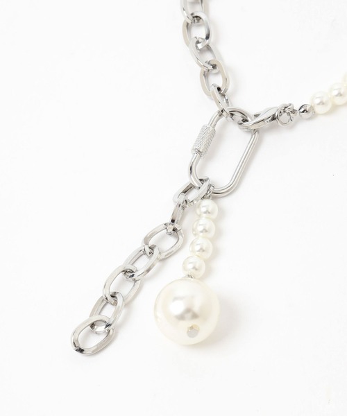 HARE（ハレ）の「ボールミックスブレスレット(HARE)（ブレスレット・レディース・シルバー/ホワイト・FREE）」の13枚目の写真