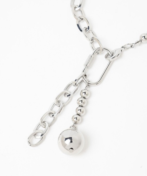 HARE（ハレ）の「ボールミックスブレスレット(HARE)（ブレスレット・レディース・シルバー/ホワイト・FREE）」の14枚目の写真