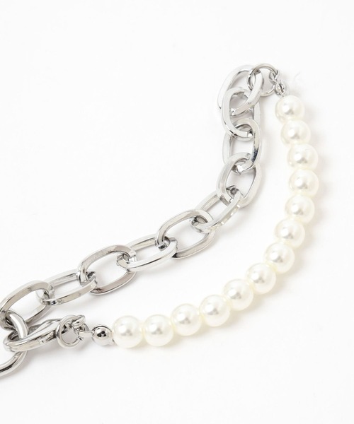 HARE（ハレ）の「ボールミックスブレスレット(HARE)（ブレスレット・レディース・シルバー/ホワイト・FREE）」の19枚目の写真