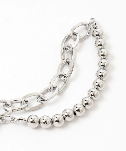 HARE（ハレ）の「ボールミックスブレスレット(HARE)（ブレスレット・レディース・シルバー/ホワイト・FREE）」の20枚目の写真
