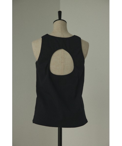 【おすすめ】 back open tanktop(バックオープンタンクトップ)（タンクトップ トップス
