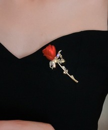 Coo+i（クーイ）の「薔薇／チューリップ ブローチピン（ブローチ/コサージュ）」