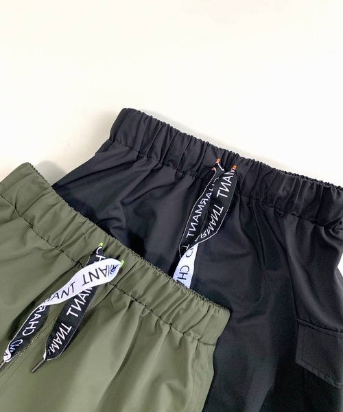 Q（キュー）の「ドロストギャザースカート（スカート・レディース・カーキ/ブラック・MEDIUM）」の11枚目の写真