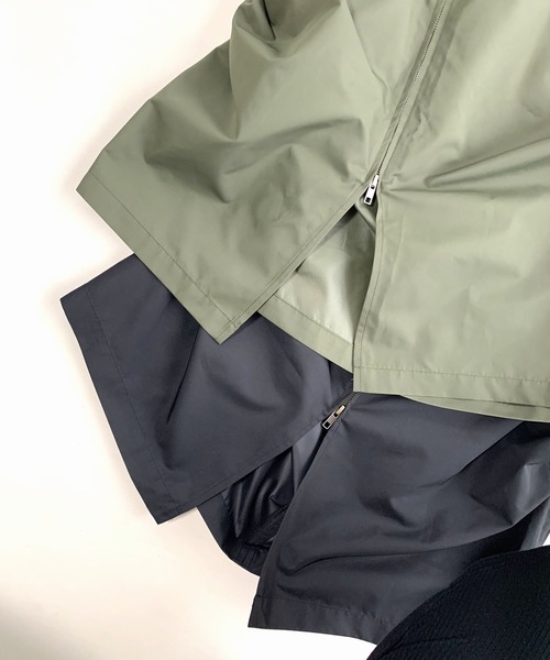 Q（キュー）の「ドロストギャザースカート（スカート・レディース・カーキ/ブラック・MEDIUM）」の14枚目の写真