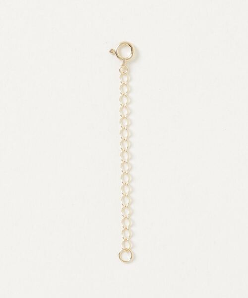 agete(アガット)の「K10アジャスターチェーン(ネックレス・レディース・ゴールド系その他・フリー)」の4枚目の写真