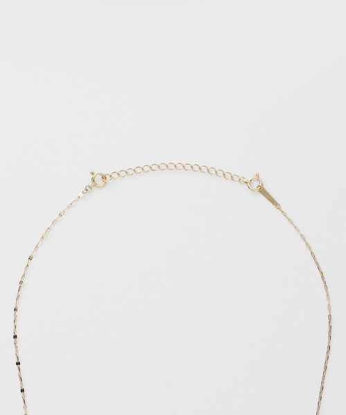 agete(アガット)の「K10アジャスターチェーン(ネックレス・レディース・ゴールド系その他・フリー)」の2枚目の写真