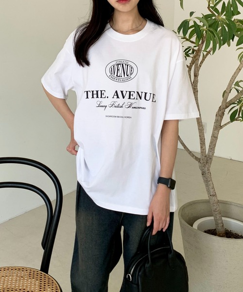 Teem Store(チームストア)の「フロントシンプルロゴオーバーサイズTシャツ ユニセックス(Tシャツ/カットソー・レディース・ホワイト/レッド/ブラック・S/M/L)」の10枚目の写真