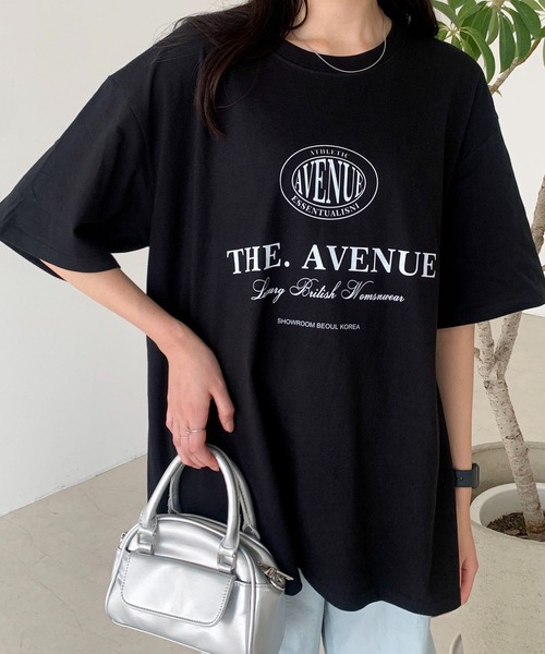 Teem Store(チームストア)の「フロントシンプルロゴオーバーサイズTシャツ ユニセックス(Tシャツ/カットソー・レディース・ホワイト/レッド/ブラック・S/M/L)」の21枚目の写真