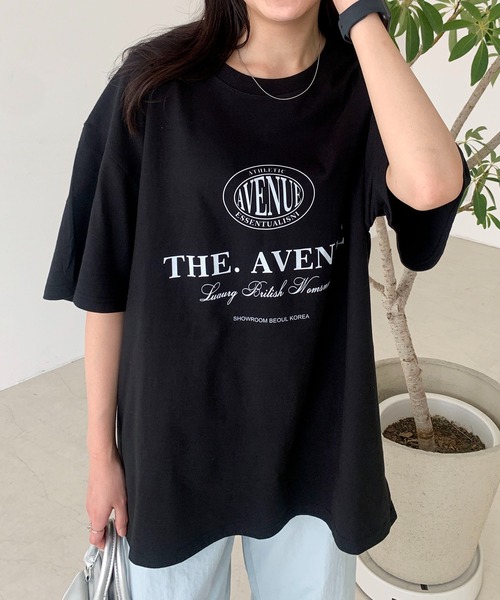 Teem Store(チームストア)の「フロントシンプルロゴオーバーサイズTシャツ ユニセックス(Tシャツ/カットソー・レディース・ホワイト/レッド/ブラック・S/M/L)」の19枚目の写真