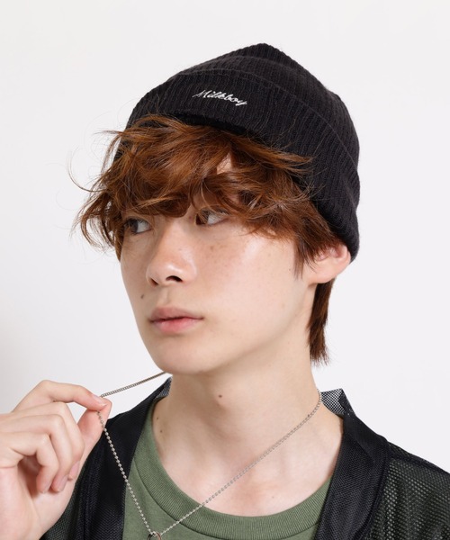 MILKBOY（ミルクボーイ）の「LOGO KNIT キャップ（ニットキャップ/ビーニー・レディース・B/C・FREE）」の2枚目の写真