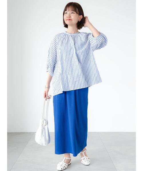 Lugnoncure（ルノンキュール）の「ランタンスリーブプルオーバーブラウス（シャツ/ブラウス・レディース・オフホワイト/レッド/ブラック・F）」の6枚目の写真