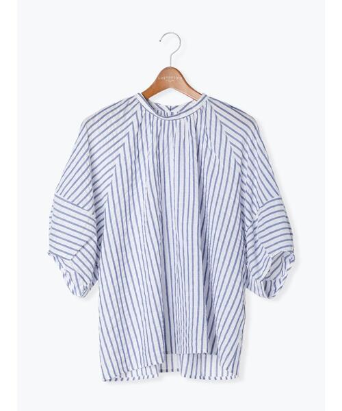 Lugnoncure（ルノンキュール）の「ランタンスリーブプルオーバーブラウス（シャツ/ブラウス・レディース・オフホワイト/レッド/ブラック・F）」の16枚目の写真