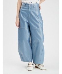 ホイルデニムパンツ