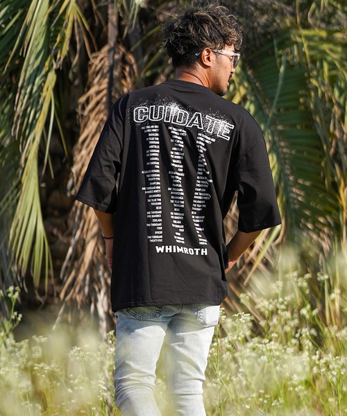 adamsJUGGLER(アダムスジャグラー)の「W/Rクイダテティー(Tシャツ/カットソー・メンズ・ブラック/ホワイト・M/L)」の2枚目の写真