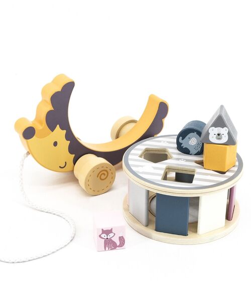 I.D.E.A international（イデアインターナショナル）の「ソーティングプルトイはりねずみ（その他ベビー用品・レディース・その他・ﾌﾘ-）」の15枚目の写真