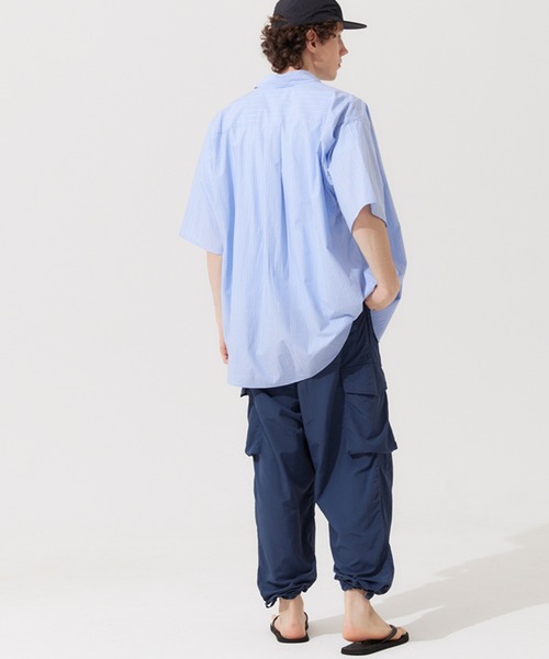 coca(coca)(コカ)の「撥水ライトワッシャーナイロンカーゴパンツ(カーゴパンツ・メンズ・ブラック/ネイビー・M/L/XL)」の7枚目の写真