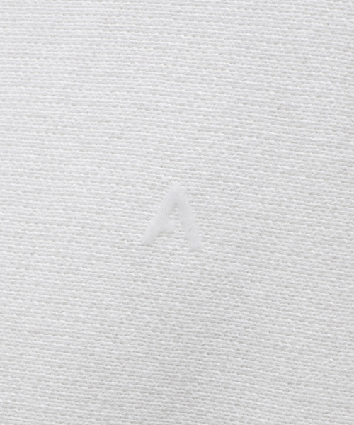ATON（エイトン）の「ATON (エイトン) GARMENT DYED URAKE OVERSIZED SWEAT KKAGCW0101（スウェット・メンズ・ブラック/ホワイト・4/6）」の8枚目の写真