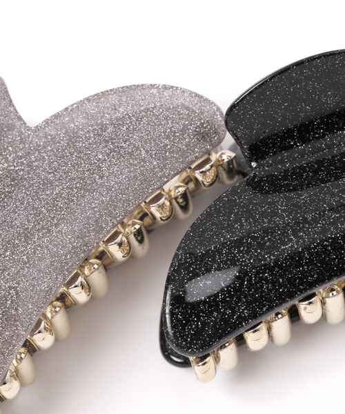 LAKOLE（ラコレ）の「カラーラメバンスヘアクリップ / 144873（バレッタ/ヘアクリップ・レディース・ブラック/グレー/グリーン/ブラウン・FREE）」の7枚目の写真