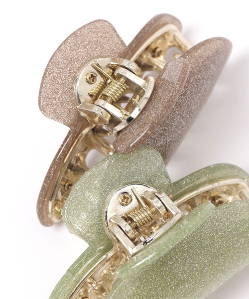 カラーラメバンスヘアクリップ / 144873（バレッタ/ヘアクリップ