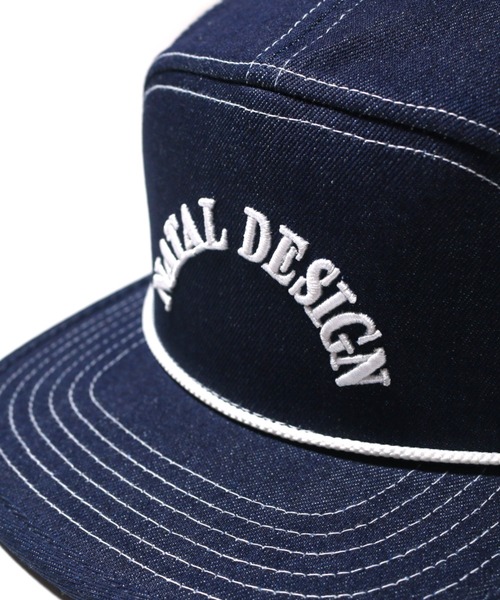 NATAL DESIGN（ネイタルデザイン）の「GOOD BOY CAP DENIM 2（キャップ・メンズ・インディゴブルー・FREE）」の4枚目の写真