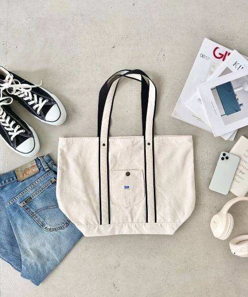 Lee/リー アクセントカラー カバーオールポケット トート M