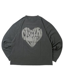 Starting Over | Pigment hard wash long sleeve T-shirt/ピグメント ハードウォッシュ 長袖 Tシャツ/ロンT(Tシャツ/カットソー)