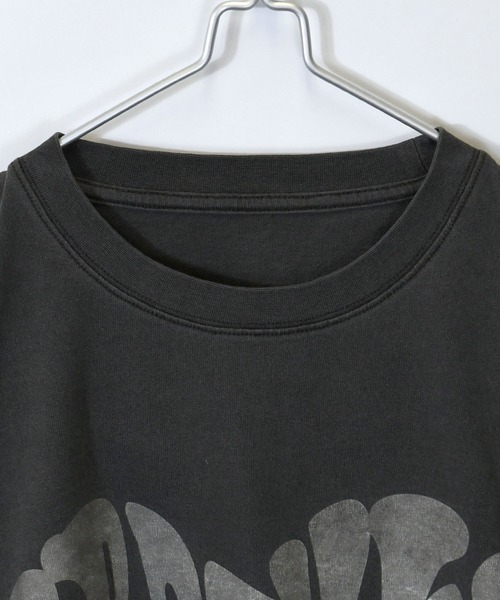 Starting Over（スターティングオーバー）の「Pigment hard wash long sleeve T-shirt/ピグメント ハードウォッシュ 長袖 Tシャツ/ロンT（Tシャツ/カットソー・メンズ・モカ/ブラウン系その他3/ブラック/ブラウン系その他/ブラック系その他2/ブラック系その他/ブラウン系その他2/ブラック系その他3・M/L/XL）」の12枚目の写真