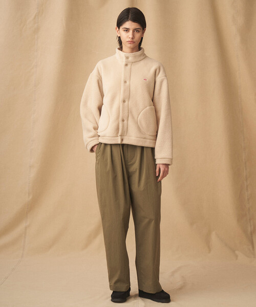 DANTON ダントン　パンツ　ベージュ MEN'S HEAVY TWILL 2TUCK EASY PANTS｜PANTS｜DANTON(ダントン