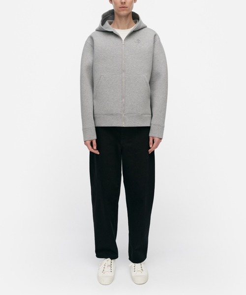 marimekko（マリメッコ）の「【kioski】Unikko /  scuba colleges　 sweatparka（パーカー・レディース・ライトグレー・X-SMALL/SMALL/MEDIUM/LARGE）」の6枚目の写真