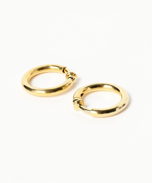 Ray BEAMS（レイビームス）の「フープ イヤリング（イヤリング・レディース・シルバー/ゴールド・ONE SIZE）」の4枚目の写真